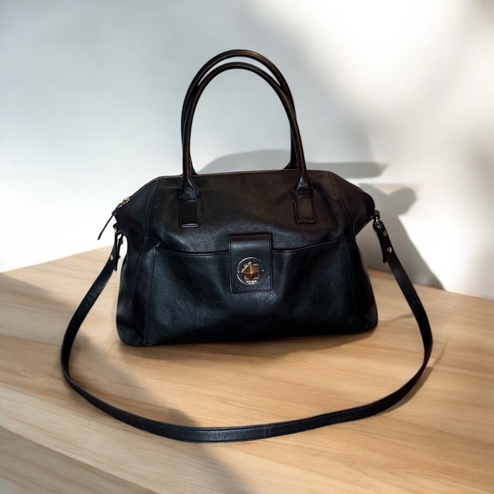 KATE SPADE TRAVEL BAG BEXLEY Kate Spade Smooth Leather Large LEATHER TRAVEL BAG
